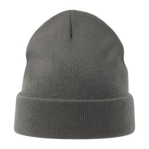 Czapka Unisex Dla Dorosłych Pier Polartech Lined Beanie. Szare czapki ATLANTIS, bez wzorów, sportowe. Za 51,99 zł.