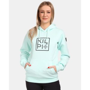 Damska bawełniana bluza z kapturem Kilpi NIKY-W. Czarne bluzy Kilpi, l, bez wzorów, z bawełny, z kapturem. Za 256,81 zł.