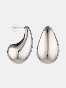 MOODE Kolczyki-wkrętki rozmiar: onesize. Szare kolczyki MOODE, ze stali. Za 43,99 zł.