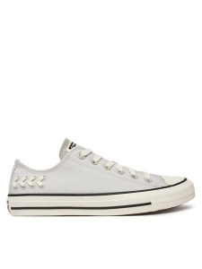 Converse Trampki Chuck Taylor All Star Crafted Laces A12579C Szary. Szare trampki Converse, bez wzorów, z materiału, bez zapięcia. Za 209,99 zł.