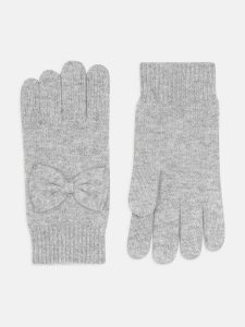 Perfect Cashmere Kaszmirowe rękawiczki "Luss" w kolorze jasnoszarym rozmiar: onesize. Szare rękawiczki Perfect Cashmere, bez wzorów, z kaszmiru. Za 130,99 zł.