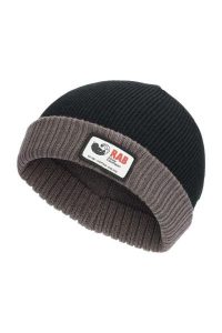 Czapka turystyczna Essential Beanie. Czarne czapki RAB, bez wzorów, z dzianiny, klasyczne. Za 109,99 zł.