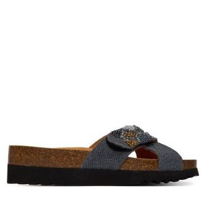 Klapki Scholl. Szare klapki Scholl, bez wzorów, bez obcasa. Za 319,99 zł.