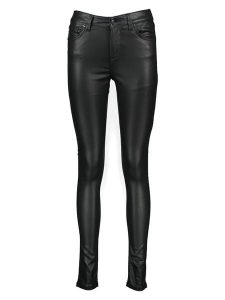 Pepe Jeans Dżinsy - Skinny fit - w kolorze czarnym rozmiar: W32/L32. Czarne jeansy Pepe Jeans, z aplikacjami, z jeansu, z podwyższonym stanem. Za 259,95 zł.