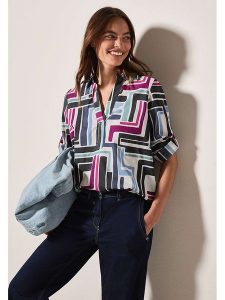 Cecil Bluzka ze wzorem rozmiar: XL. Bluzki Cecil, xl, bez wzorów, bez kołnierzyka, bez ramiączek. Za 140,95 zł.