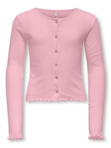 KIDS ONLY Kardigan "Salsa" w kolorze jasnoróżowym rozmiar: 146/152. Różowe kardigany KIDS ONLY, z bawełny. Za 43,99 zł.