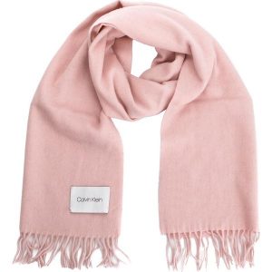 Szal CALVIN KLEIN - Classic Wool Scarf W K60K604720 629. Czerwone szaliki marki Calvin Klein, z materiału. Za 279,00 zł.