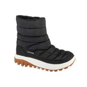 Buty zimowe damskie, Snowtrot Mid. Czarne buty trekkingowe Columbia, bez zapięcia. Za 399,99 zł.