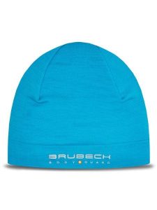 Brubeck Czapka HM1018U Niebieski. Niebieskie czapki Brubeck, bez wzorów, z materiału, sportowe. Za 109,99 zł.