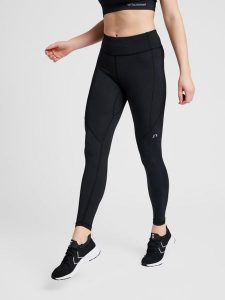 Długie legginsy damskie Newline Hw. Szare legginsy Newline, bez wzorów, z dżerseju, długie. Za 299,00 zł.
