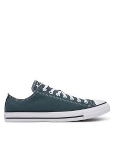 Converse Trampki Chuck Taylor All Star A10537C Zielony. Zielone trampki Converse, bez wzorów, z materiału, bez zapięcia. Za 209,99 zł.