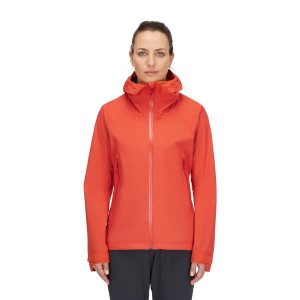 Kurtka przeciwdeszczowa damska Rab Women's Downpour Light Jacket z kapturem. Niebieskie kurtki RAB, s, bez wzorów, z kapturem. Za 539,99 zł.