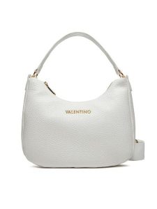 Valentino Torebka Blossom Re VBS8P207 Biały. Białe torebki klasyczne Valentino, bez wzorów, ze skóry, bez dodatków. Za 359,99 zł.