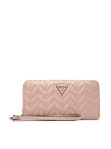 Guess Portfel Cheryl Slg SWTQ97 20146 Różowy. Czerwone portfele Guess, z aplikacjami, ze skóry. Za 339,99 zł.