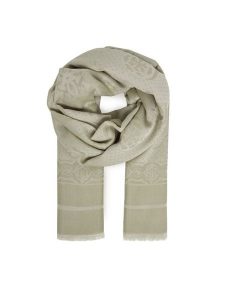 Guess Chusta AW5420 POL03 Beżowy. Brązowe apaszki i chusty Guess, z aplikacjami, z materiału. Za 189,99 zł.