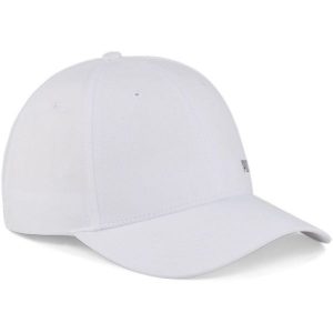 Czapka Puma Ess Bb Cap, Dla obu płci. Białe czapki Puma, bez wzorów, z poliesteru, sportowe. Za 48,99 zł.