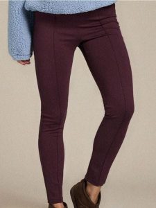 Legginsy z gumką w pasie - czerwony. Czerwone legginsy Sinsay, bez wzorów. Za 39,99 zł.
