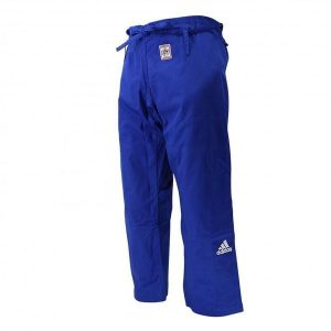 Skarpety Judogi adidas IJF. Niebieskie skarpetki ADIDAS, bez wzorów, z bawełny. Za 330,00 zł.