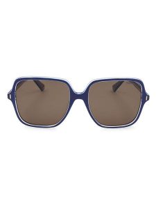 Polaroid Damskie okulary przeciwsłoneczne w kolorze granatowo-brązowym rozmiar: 56. Brązowe okulary przeciwsłoneczne Polaroid. Za 164,95 zł.