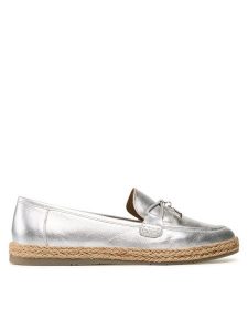 Lasocki Espadryle WI16-SPAROW-07 Srebrny. Szare espadryle Lasocki, bez wzorów, ze skóry, bez obcasa. Za 139,99 zł.