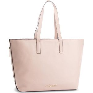 Torebka CALVIN KLEIN - Drive Shopper K60K604460 007. Brązowe torebki klasyczne marki Calvin Klein, ze skóry ekologicznej. Za 699,00 zł.