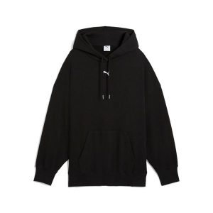 Damska bluza oversize z kapturem Puma Essentials TR. Brązowe bluzy Puma, m, bez wzorów, z kapturem. Za 267,00 zł.