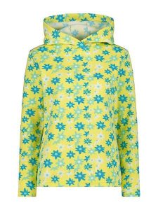 CMP Bluza w kolorze niebiesko-żółtym rozmiar: 42. Niebieskie bluzy CMP, bez wzorów, z kapturem. Za 149,31 zł.