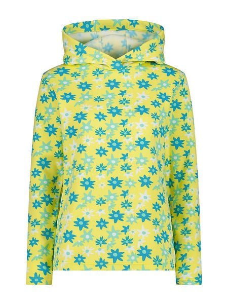 Cmp Bluza w kolorze niebiesko-żółtym rozmiar: 42. Niebieskie bluzy CMP, bez wzorów, z kapturem. Za 86,99 zł.