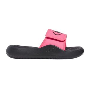 Klapki damskie Under Armour Ignite Pro 8. Czerwone klapki Under Armour, bez wzorów, z materiału, bez obcasa. Za 261,00 zł.