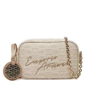 Torebka Emporio Armani. Brązowe torebki klasyczne Emporio Armani, bez wzorów, bez dodatków. Za 599,99 zł.