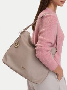 MEXX Torebka CEO-MEXX-L-009-10 Beżowy. Brązowe torebki klasyczne Mexx, bez wzorów, ze skóry, bez dodatków. Za 179,99 zł.