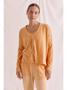 Cotton Candy Kardigan "Ori" w kolorze brzoskwiniowym rozmiar: XS. Pomarańczowe kardigany Cotton Candy. Za 136,45 zł.