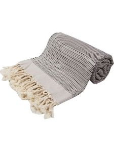 Samimi Chusta hammam w kolorze antracytowo-czarnym - 180 x 100 cm rozmiar: onesize. Czarne apaszki i chusty Samimi, bez wzorów, z bawełny. Za 60,99 zł.