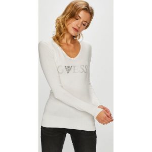 Guess Jeans - Sweter. Swetry klasyczne marki Guess Jeans. W wyprzedaży za 229,90 zł.
