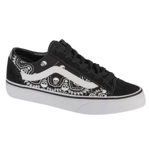 Buty Vans Bandana Style 36 VN0A54F6D9S czarne. Czarne trampki bez wzorów, z gumy, bez zapięcia. Za 361,22 zł.