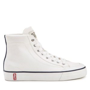 Trampki Levi's®. Białe trampki bez wzorów, bez zapięcia. Za 199,99 zł.
