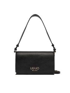 Liu Jo Torebka Ecs S Crossbody AF5224 E0058 Czarny. Czarne torebki klasyczne Liu Jo, bez wzorów, ze skóry, bez dodatków. Za 539,99 zł.