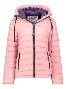 Canadian Peak Kurtka pikowana "Azuleak" w kolorze jasnoróżowym rozmiar: S. Różowe kurtki Canadian Peak, s, bez wzorów, bez kaptura. Za 208,99 zł.