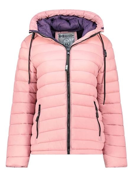 Canadian Peak Kurtka pikowana "Azuleak" w kolorze jasnoróżowym rozmiar: S. Różowe kurtki Canadian Peak, s, bez wzorów, bez kaptura. Za 200,60 zł.