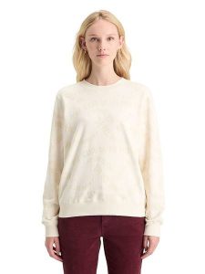 Scotch & Soda Bluza w kolorze kremowym rozmiar: S. Brązowe bluzy Scotch & Soda, s, bez wzorów, z bawełny, bez kaptura. Za 161,73 zł.