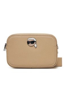 KARL LAGERFELD Torebka A1W30494 Beżowy. Brązowe listonoszki KARL LAGERFELD, bez wzorów, ze skóry, bez dodatków. Za 489,99 zł.