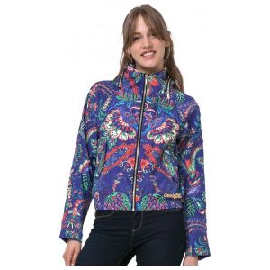 Desigual Kurtka Damska Melisa 42 Wielokolorowy. Szare kurtki Desigual. W wyprzedaży za 255,00 zł.