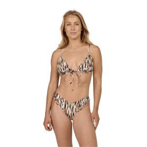 Damski 2-częściowy kostium kąpielowy Salty Crew Dreamspot Tri Top. Brązowe bikini SALTY CREW, bez wzorów. Za 292,00 zł.