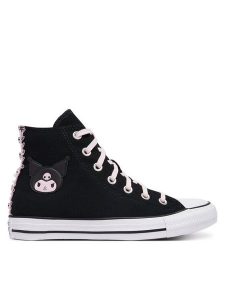 Converse Trampki Chuck Taylor All Star A21837C Czarny. Czarne trampki Converse, bez wzorów, z materiału, bez zapięcia. Za 399,99 zł.