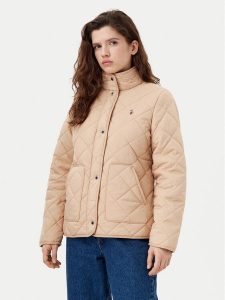 U.S. Polo Assn. Kurtka przejściowa WUP1168 Beżowy Relaxed Fit. Brązowe kurtki U.S. Polo Assn., s, bez wzorów, z syntetyku, bez kaptura. Za 269,99 zł.