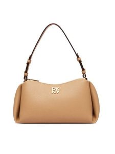 DKNY Torebka Remy R423AE54 Beżowy. Brązowe torebki klasyczne DKNY, bez wzorów, ze skóry, bez dodatków. Za 439,99 zł.