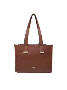 MEXX Torebka C-MEXX-L-020-08 Brązowy. Brązowe torebki klasyczne Mexx, bez wzorów, z materiału, bez dodatków. Za 219,99 zł.