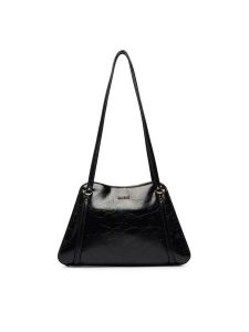 Guess Torebka Xena HWTC97 31080 Czarny. Czarne torebki klasyczne Guess, z aplikacjami, ze skóry, bez dodatków. Za 414,99 zł.