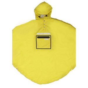 Poncho Ludowe Poncho Żółte. Żółte kurtki PEOPLE PONCHO, uniwersalny, bez wzorów, bez kaptura. Za 465,00 zł.