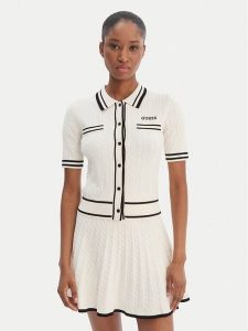 Guess Kardigan V6RR02 Z4652 Écru Regular Fit. Kardigany Guess, z syntetyku. Za 399,99 zł.